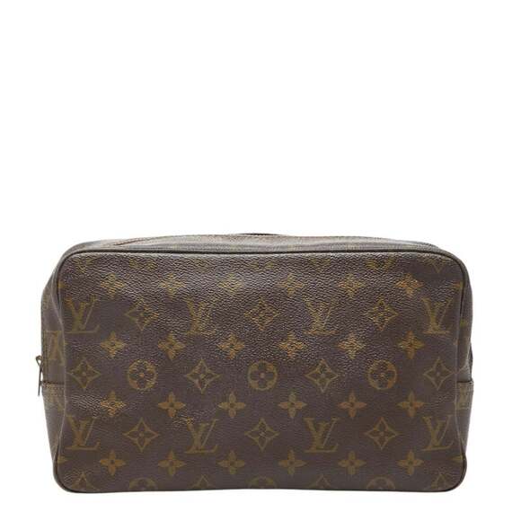 Louis Vuitton Handbags - LOUIS VUITTON Brown Monogram Clutch Bag